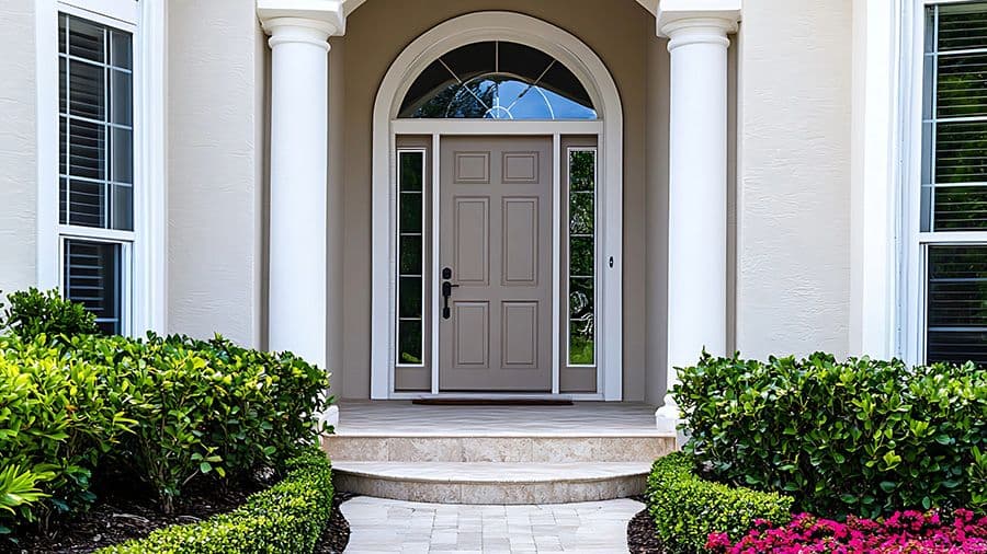 Impact entry door - Kendall · door + sidelights