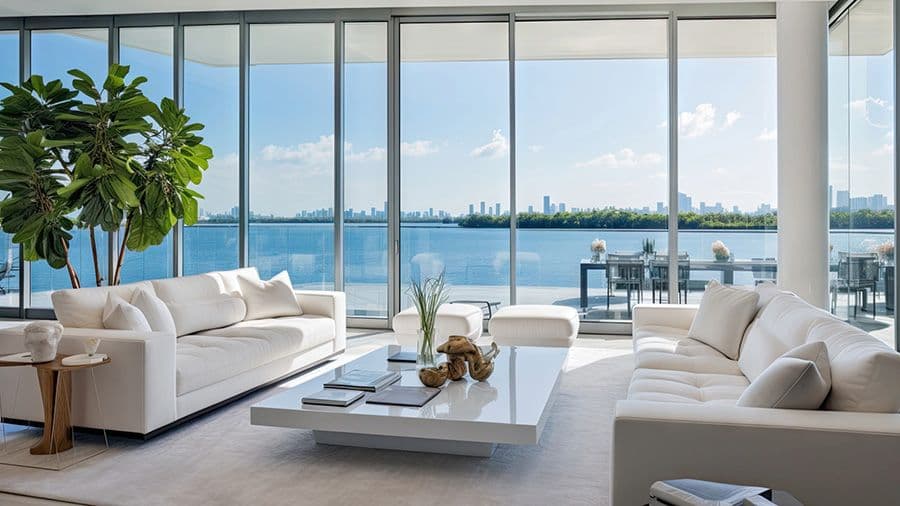 Condo impact windows - Miami Shores · high-rise