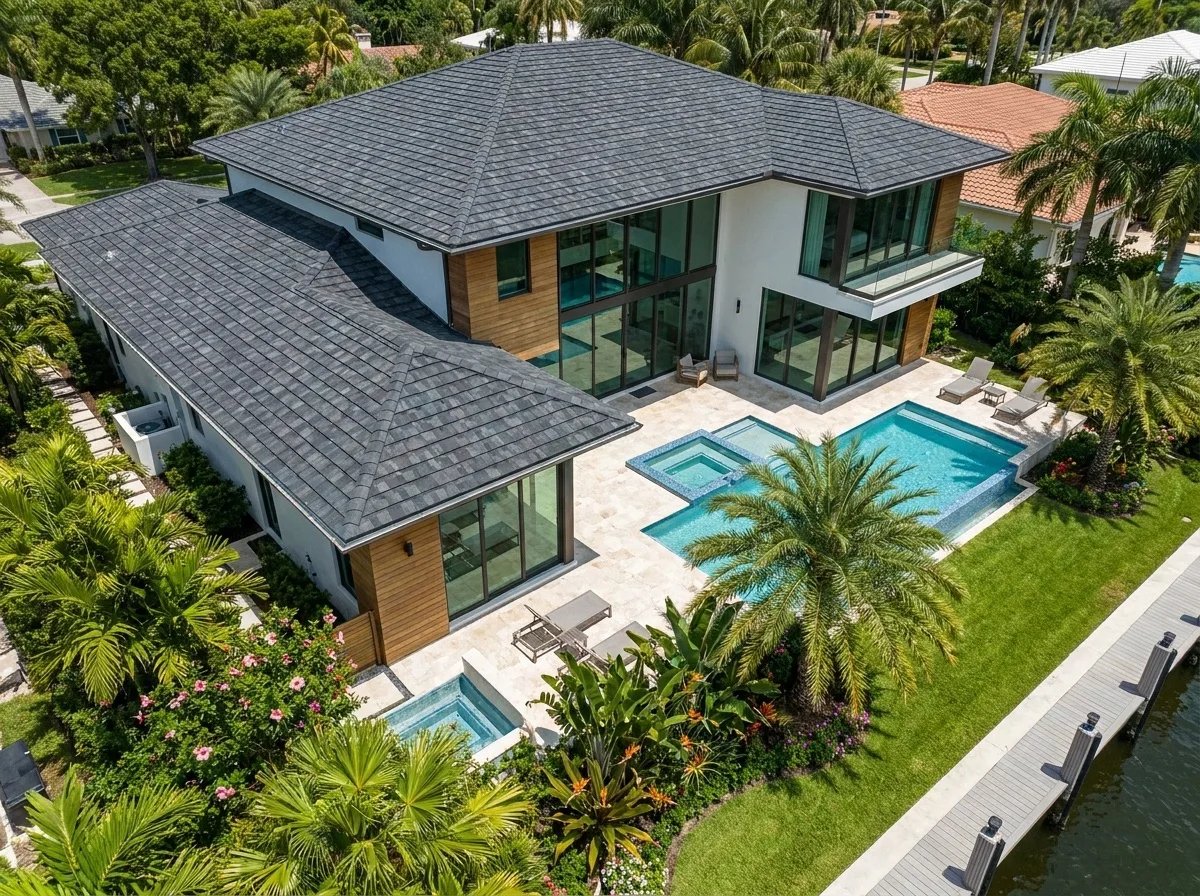 Architectural roof by Titan Builders