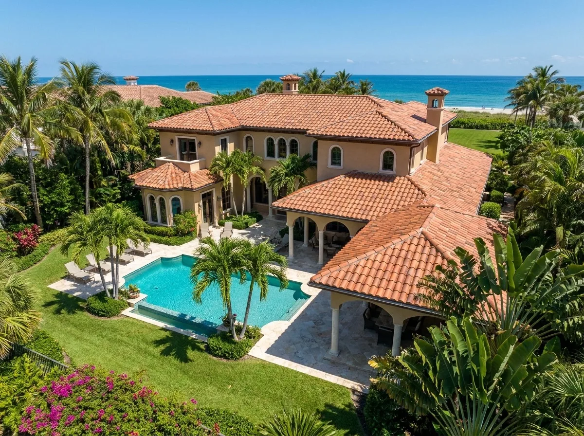 Clay Barrel roof by Titan Builders